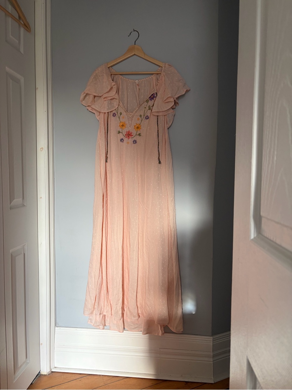 Free People Savannah Rose Midi Dress